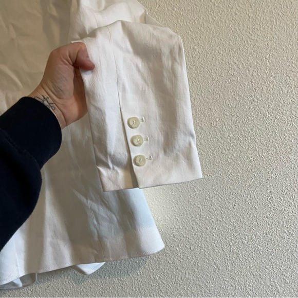 NWOT A.L.C. Women's Davin II Single-Breasted Blazer in White Size 8 - Picture 16 of 16